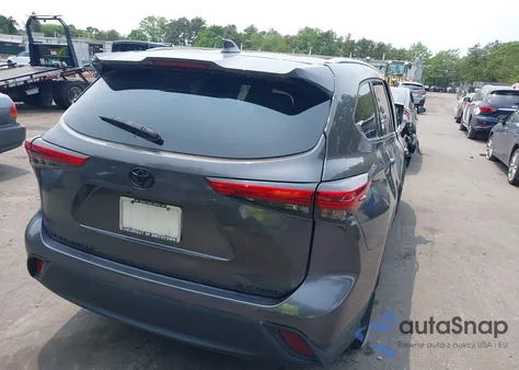 2021 Toyota Highlander Xle из США, поврежденный, VIN 5TDGZRBH0MS119455